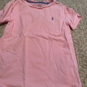Pink Ralph Lauren tee